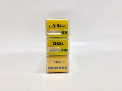 Minitrix 3154 13624 3153 Schnellzugwagen Personenwagen Spur N