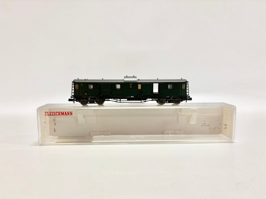 Fleischmann Piccolo 8084 Gepäckwagen mit Innenbeleuchtung DRG Spur N