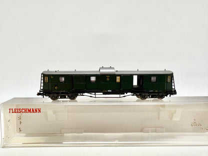 Fleischmann Piccolo 8084 Gepäckwagen mit Innenbeleuchtung DRG Spur N