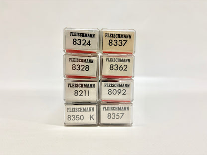 Fleischmann Piccolo 8x Güterwagen Konvolut Spur N