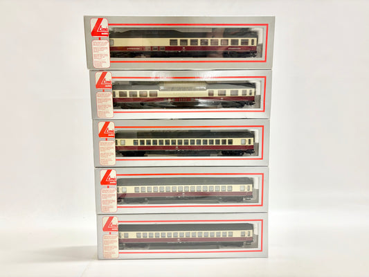 Lima AC 5x TEE Schnellzug Personenwagen mit Innenbeleuchtung DB H0