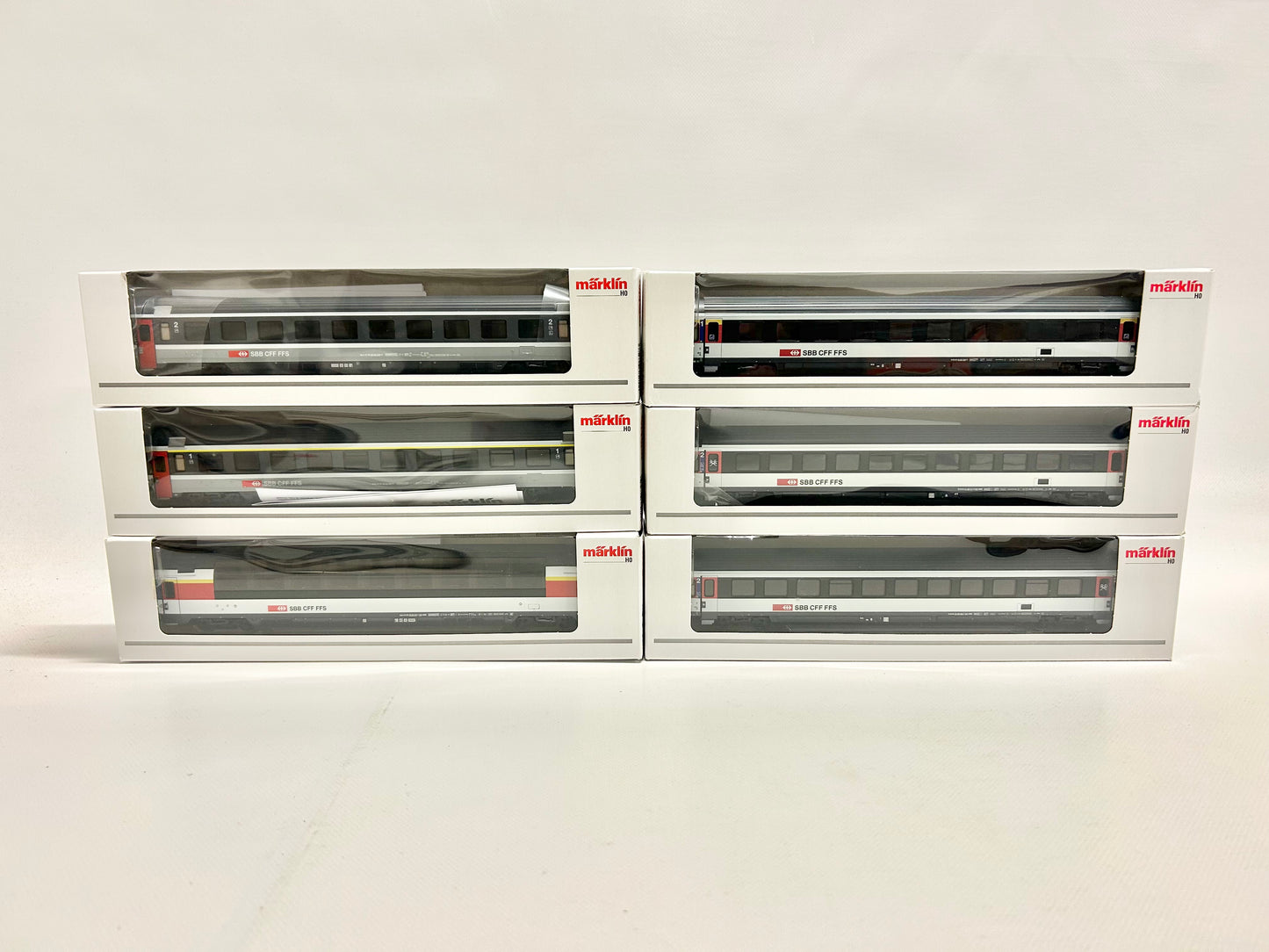 Märklin 43671 Wagen-Set, Euro-City, Schnellzug, Personenwagen, H0, OVP, TOP