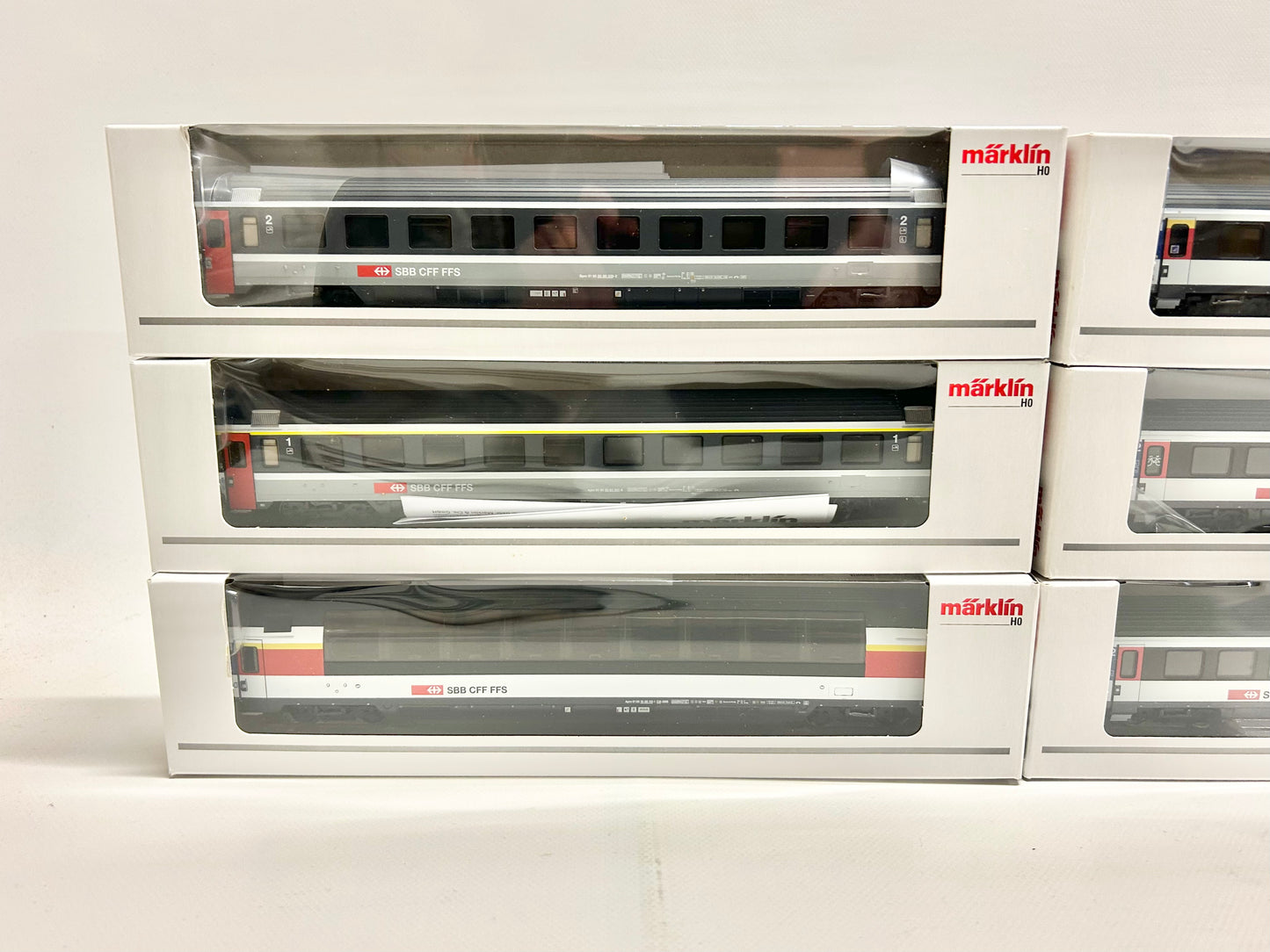 Märklin 43671 Wagen-Set, Euro-City, Schnellzug, Personenwagen, H0, OVP, TOP