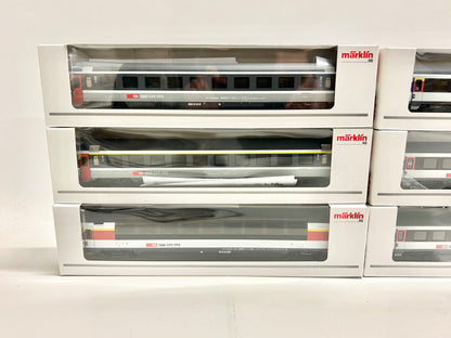 Märklin 43671 Wagen-Set, Euro-City, Schnellzug, Personenwagen, H0, OVP, TOP