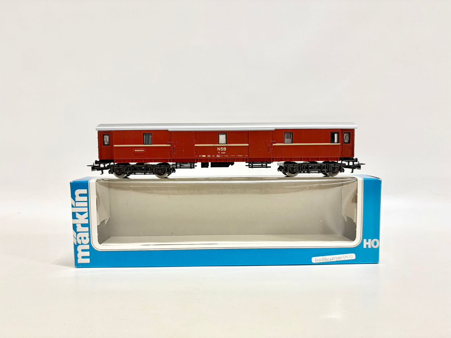Märklin 4242 Norwegischer Gepäckwagen NSB AC H0