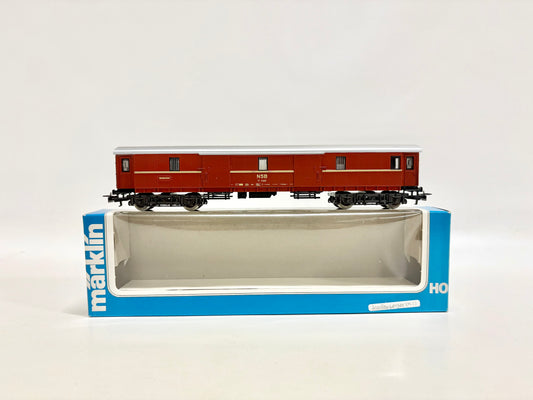 Märklin 4242 Norwegischer Gepäckwagen NSB AC H0