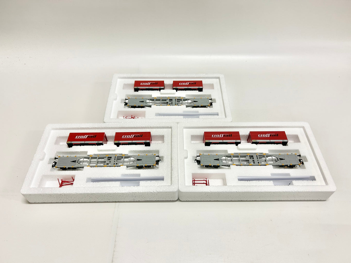 Märklin 47070 Wagen-Set, Containerwagen-Set "Crossrail" Güterwagen, H0, OVP, TOP