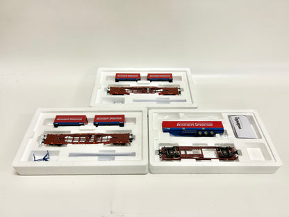 Märklin 47071 Wagen-Set, Containerwagen "Winner", Personenwagen. H0, OVP, TOP