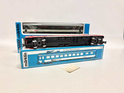 Märklin 4124 4123 4125 Schnellzugwagen Personenwagen SBB AC H0