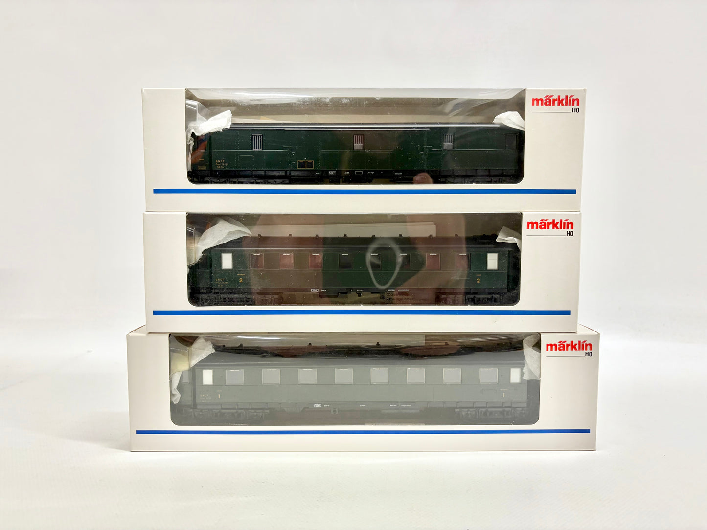Märklin 4245 4244 4246 Schnellzugwagen SNCF AC H0