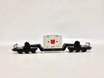 Märklin 4618 SoMo Schwerlastwagen mit Kiste "Würth" DB AC H0