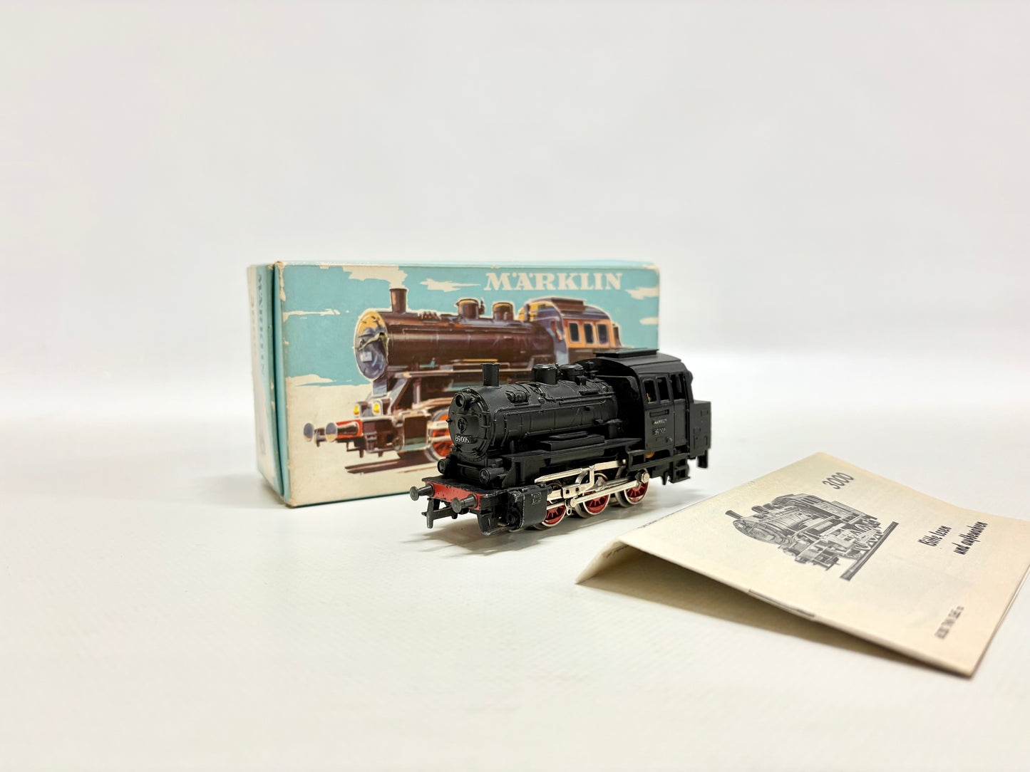 Märklin 3000 Dampflok Br 89 005 DB AC H0