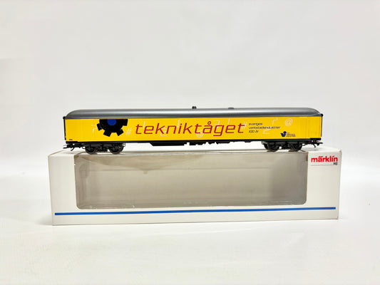 Märklin SoMo Werbewagen "Tekniktaget" SJ AC H0
