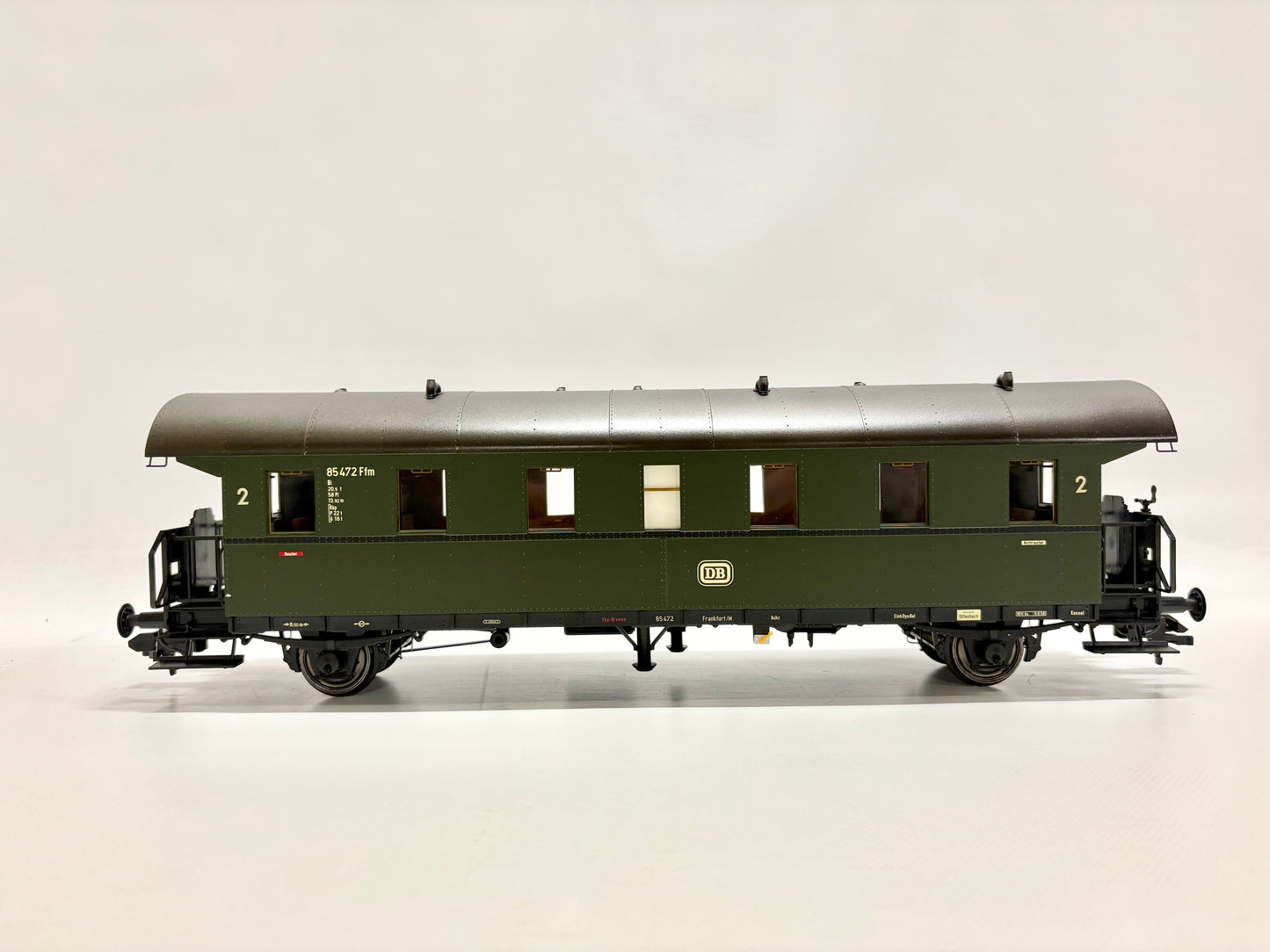 Hübner 2020 Wagen-Set Personenwagen-Garnitur DB Spur 1