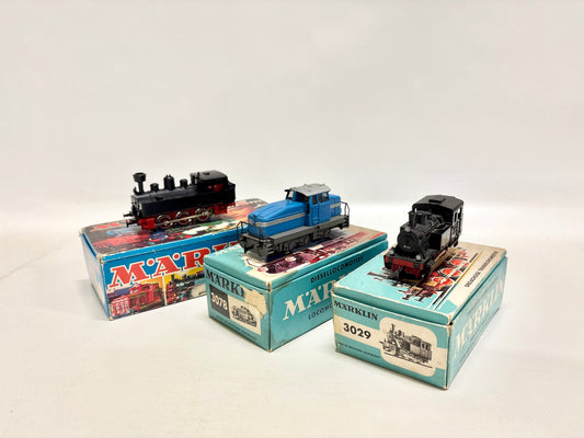 Märklin 3029 3078 3090 Lokomotiven Konvolut DB AC H0