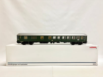 Märklin 58051 Personenwagen Schnellzugwagen mit Gepäckabteil DB Spur 1