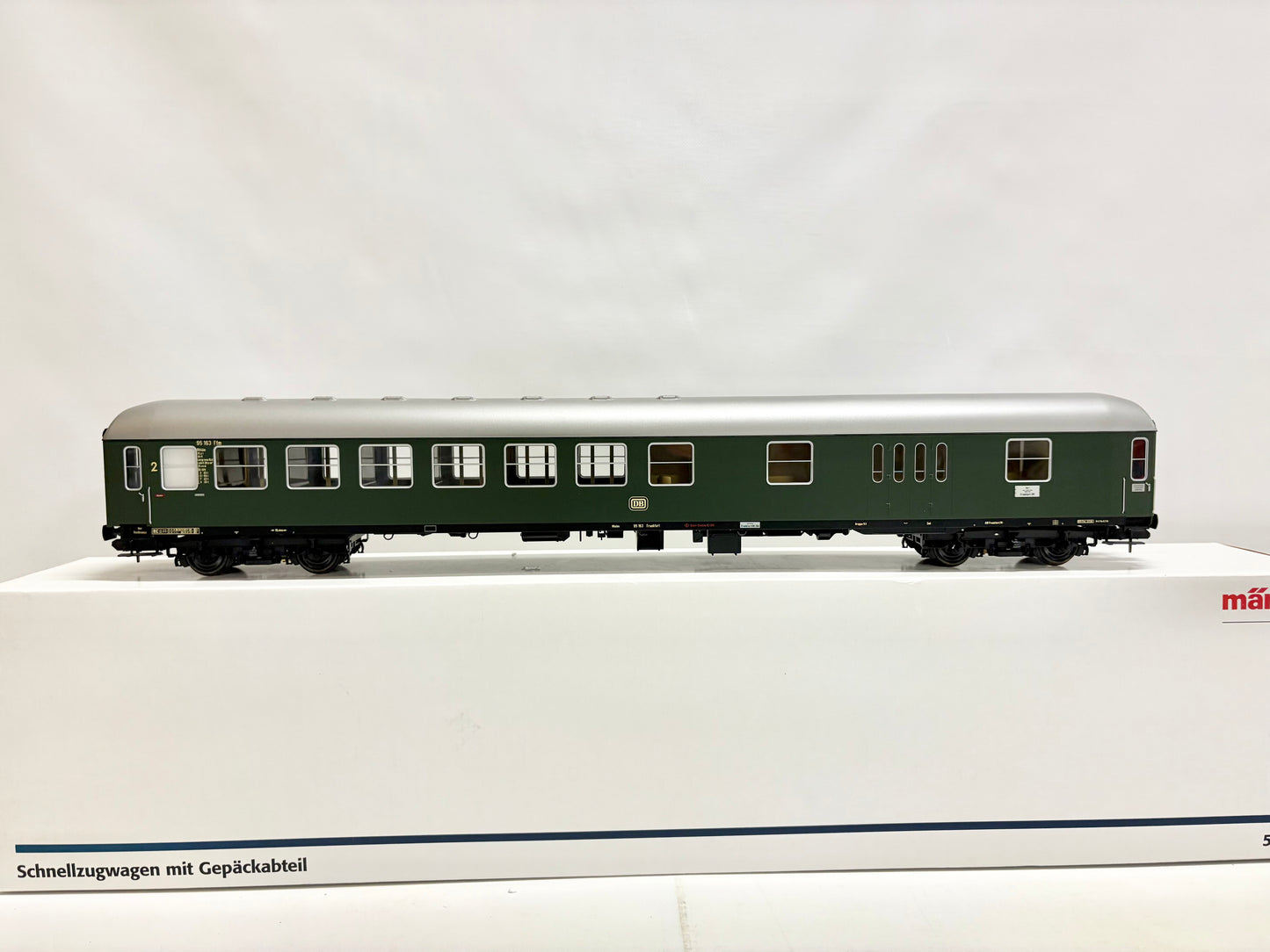 Märklin 58051 Personenwagen Schnellzugwagen mit Gepäckabteil DB Spur 1