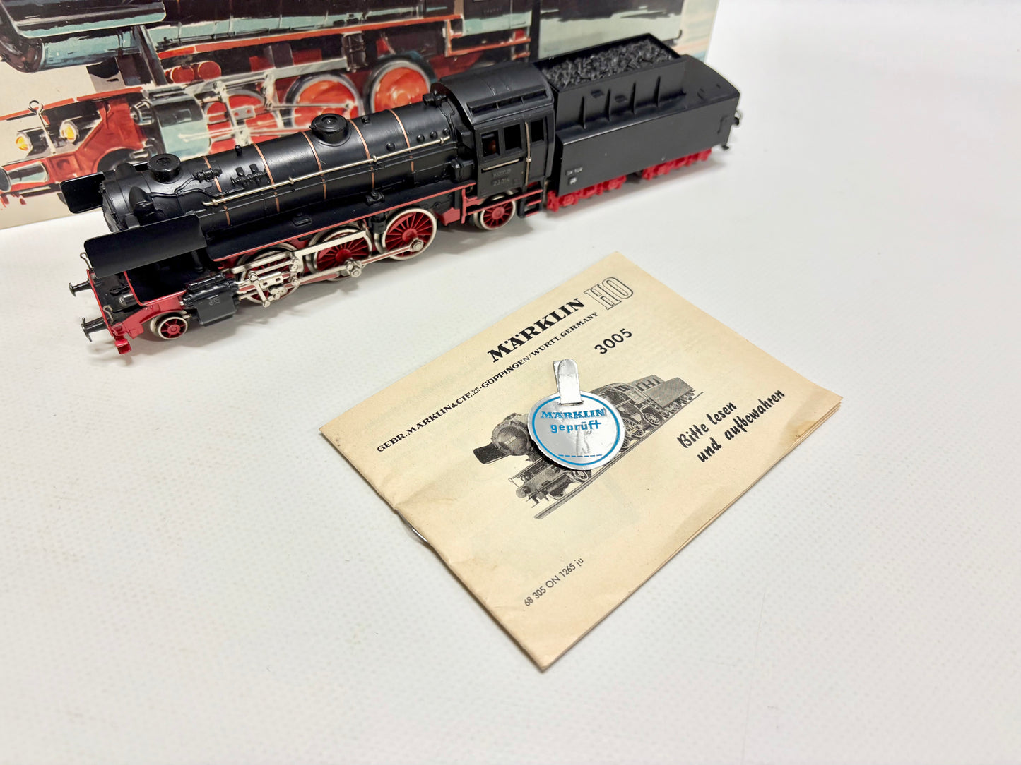 Märklin 3005 Dampflok Br 23 014 DB AC H0
