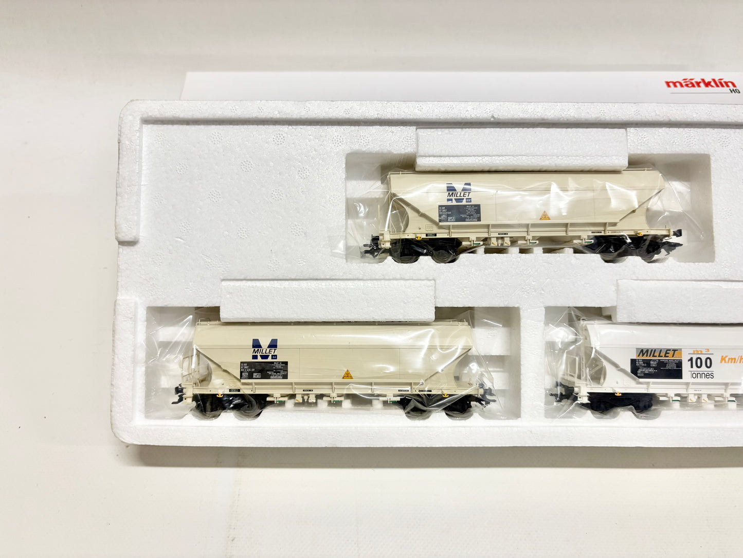 Märklin 46323 Silowagen-Set Güterwagen SNCF AC H0