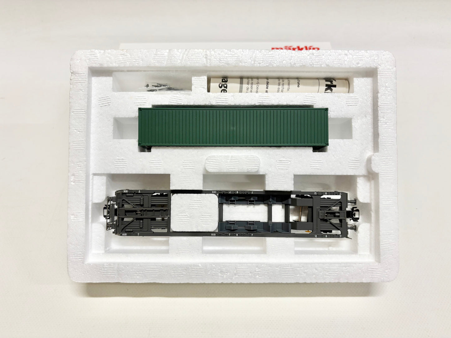 Märklin 47449 Wagen-Set Taschenwagen mit Container SBB AC H0