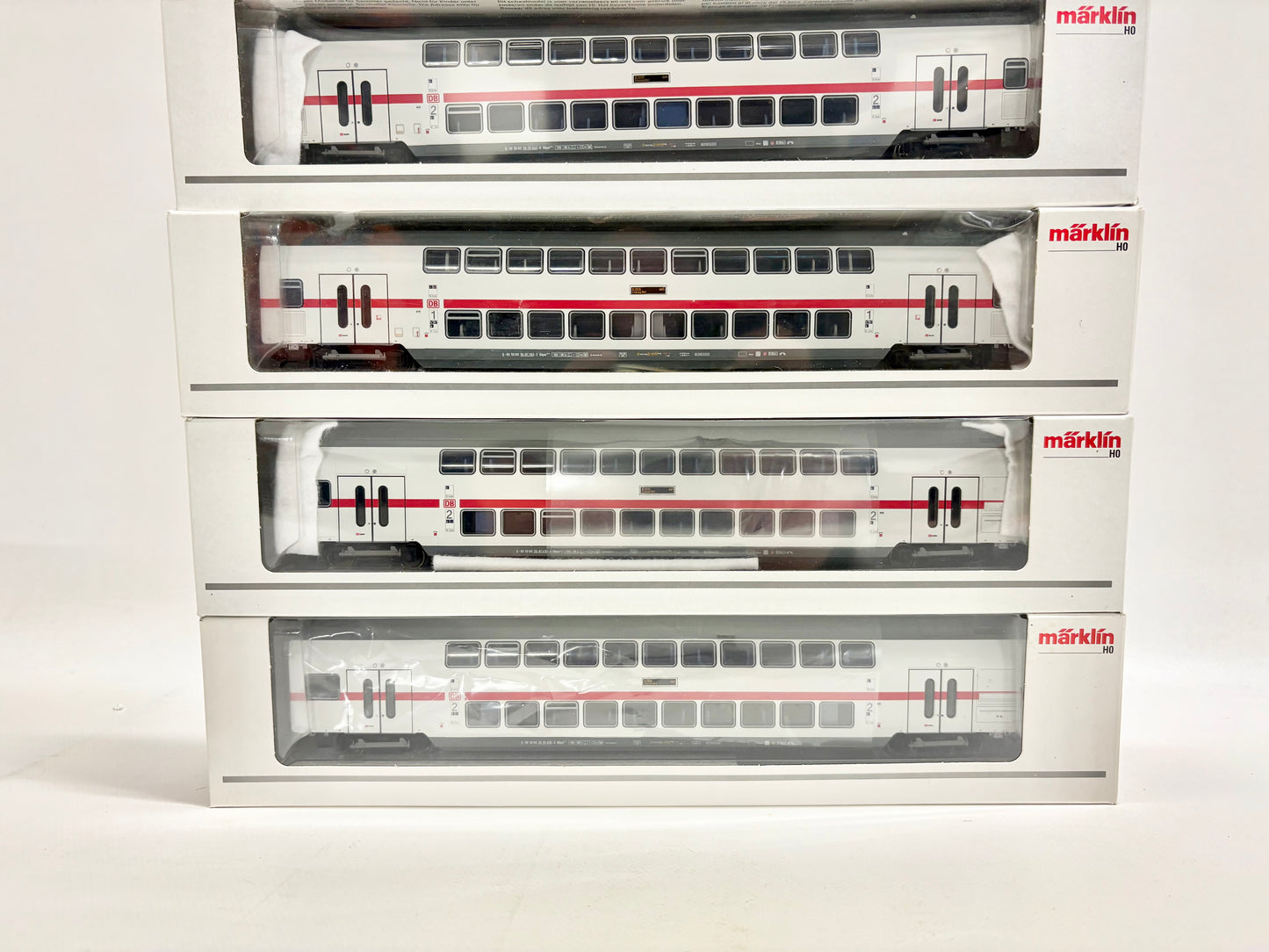 Märklin 43481 43482 43483 43484 43485 IC2 Doppelstock Personenwagen DB AC H0