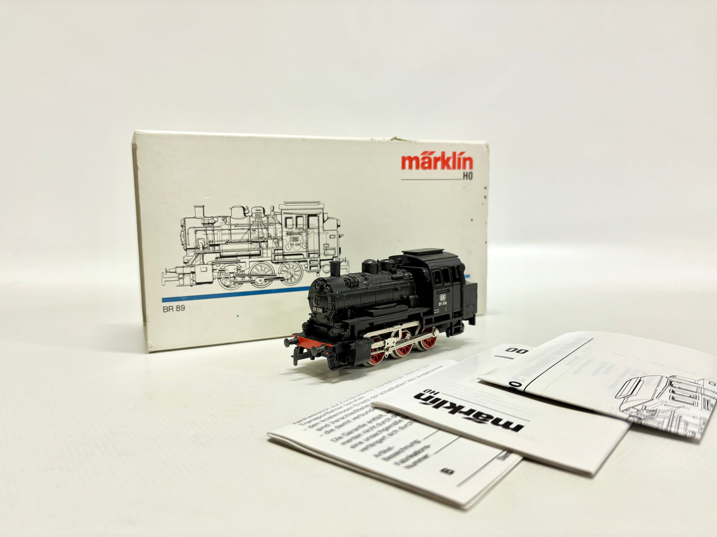Märklin 3000 Dampflok Br 89 006 DB AC H0