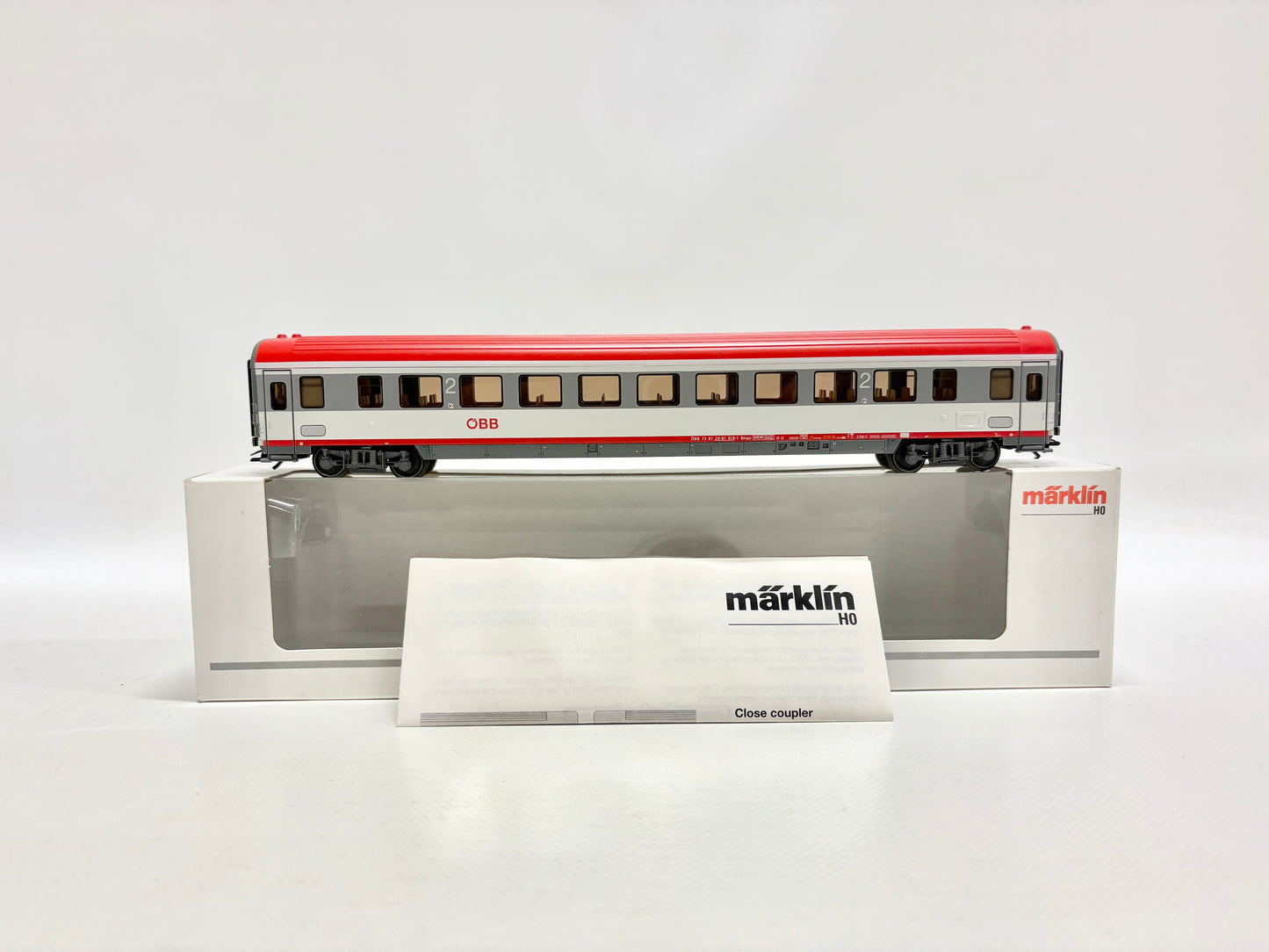 Märklin 42721 Eurocity-Abteilwagen Personenwagen ÖBB AC H0