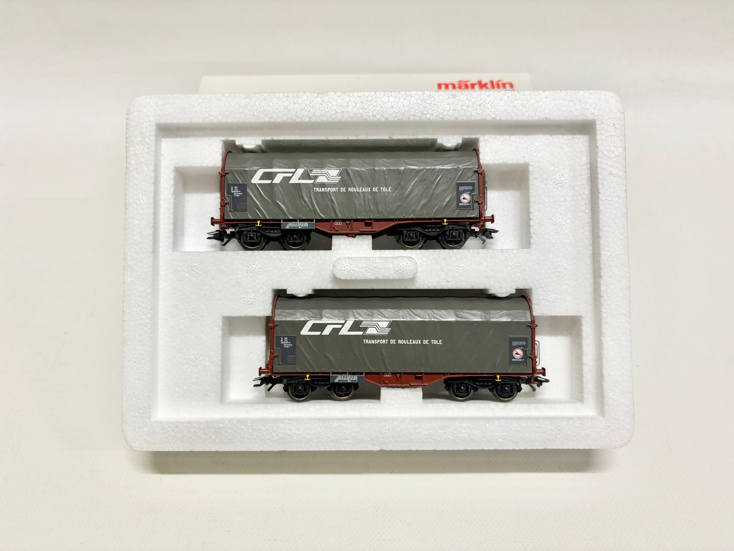 Märklin 47207 Wagen-Set Walzstahl-Coils CFL AC H0