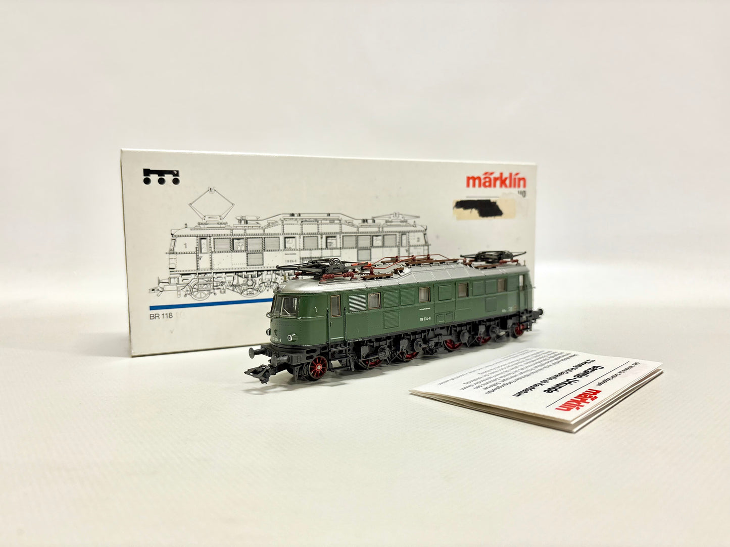Märklin 3367 Digital-Umbau E-Lok Br 118 034-8 DB AC H0