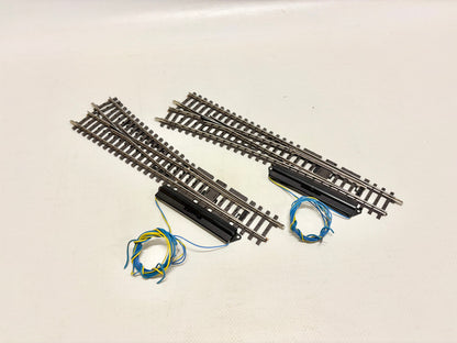 Märklin 2271 2272 K-Gleise Schlankes Weichenpaar mit Antrieb AC H0