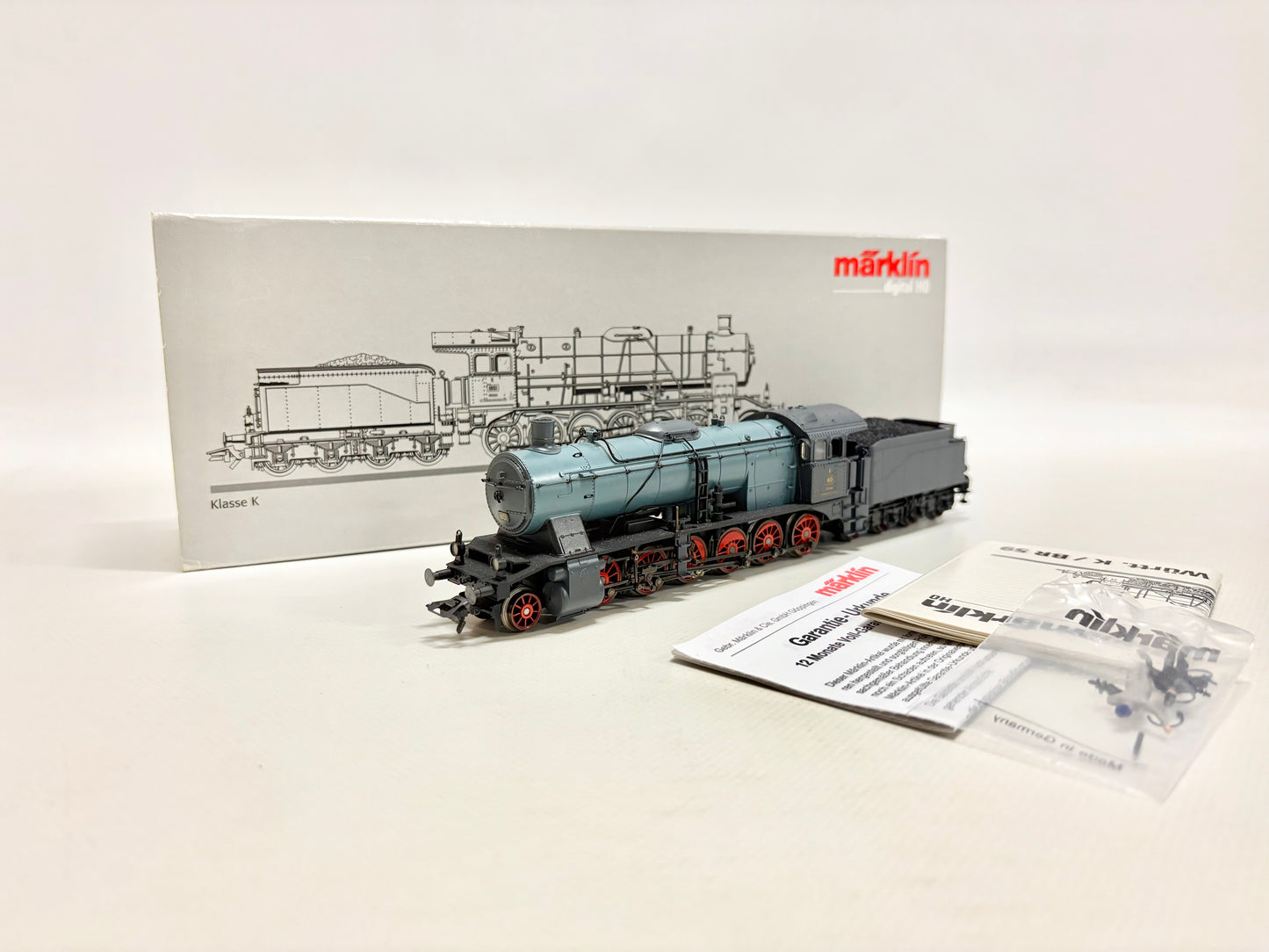 Märklin 37059 Digital Dampflok Württ. Klasse K K.Württ.Sts.B AC H0