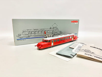 Märklin 3605 Digital Elektrotriebwagen RBe 2/4 "Roter Pfeil" SBB AC H0