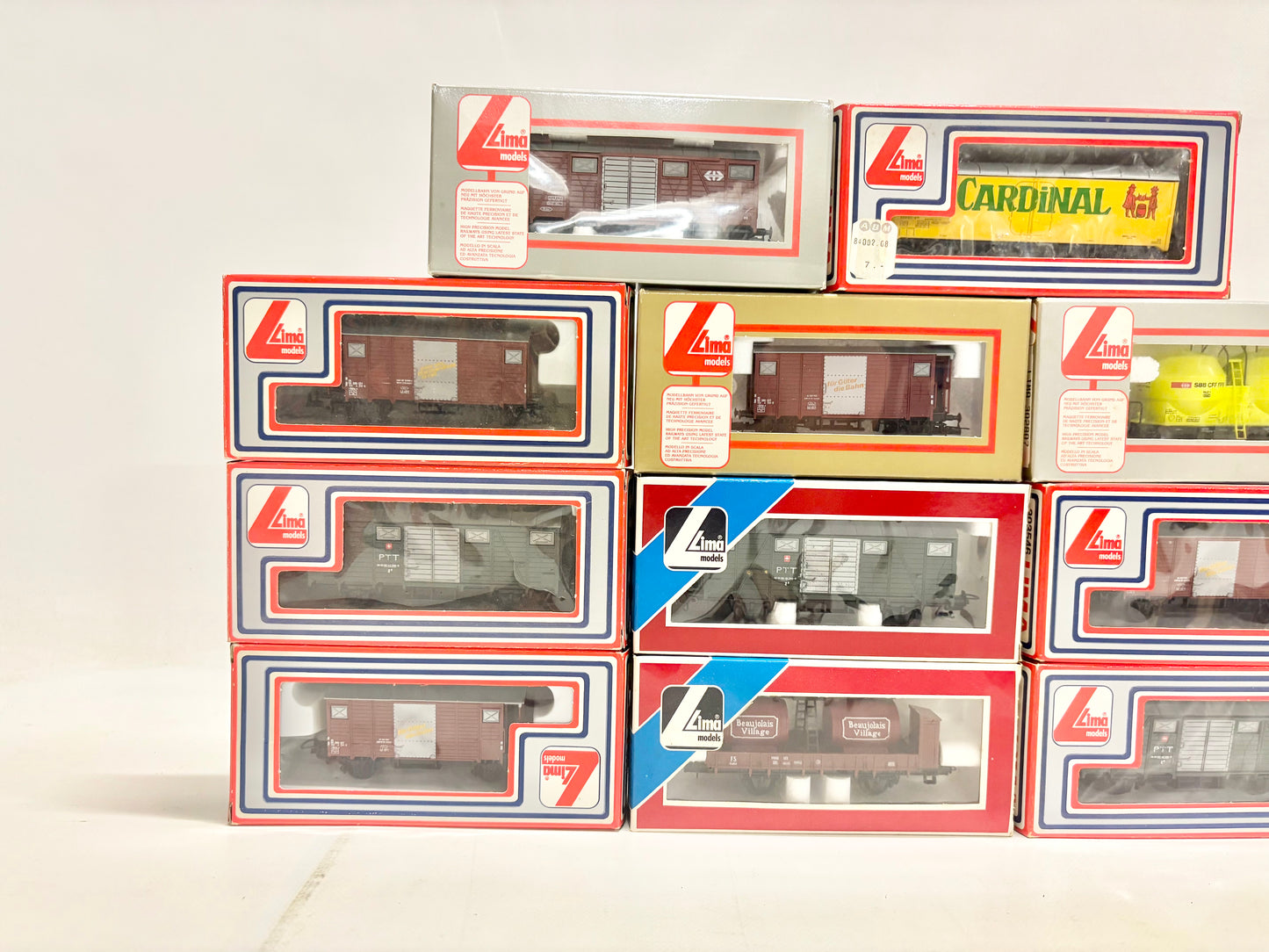 Lima Wagen-Set Güterwagen Konvolut DC H0
