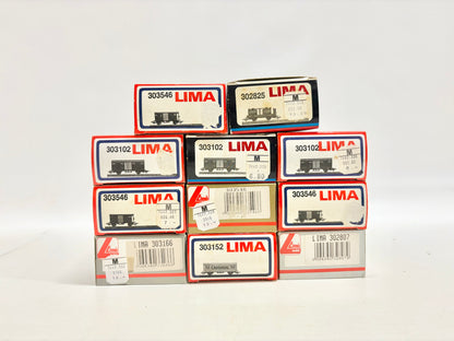 Lima Wagen-Set Güterwagen Konvolut DC H0