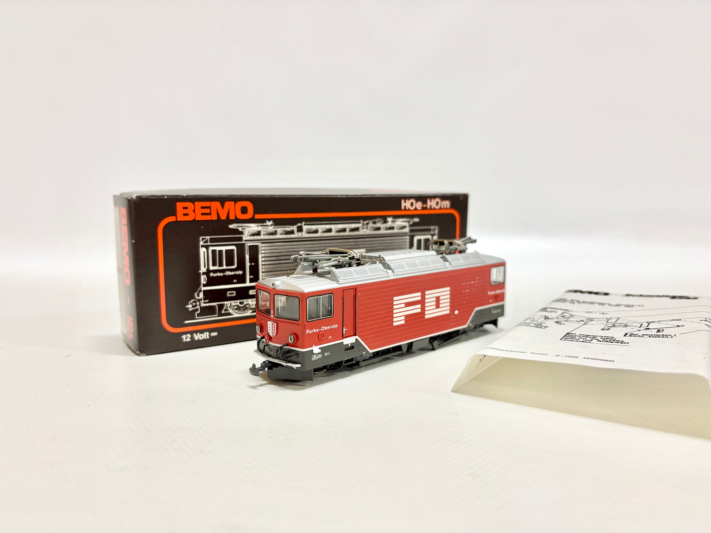 Bemo 1060/1 E-Lok Ge 4/4 Furka-Oberalp-Bahn H0e