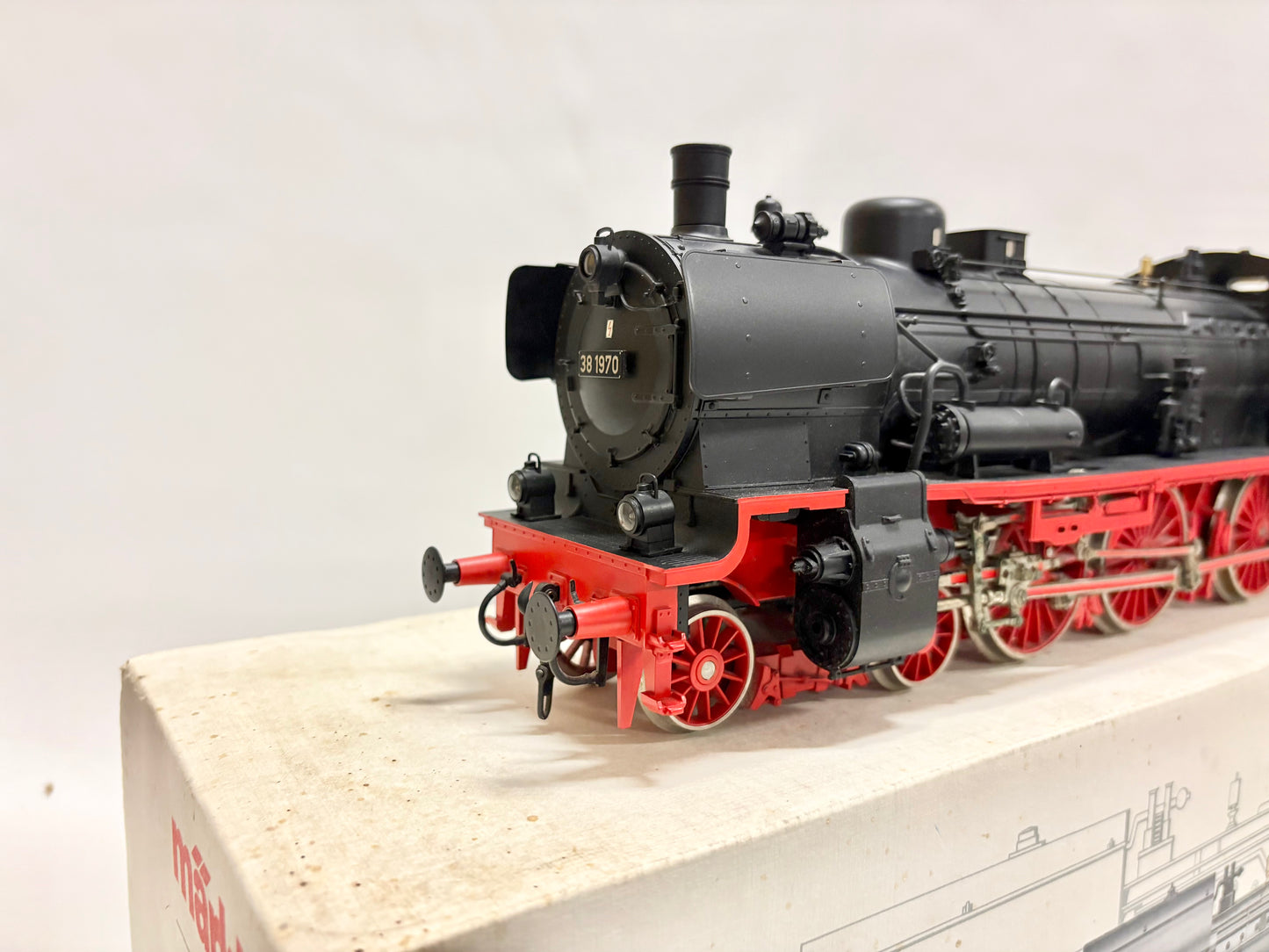 Märklin 5598 Digital + Sound Dampflok Br 38 1970 DB AC Spur 1