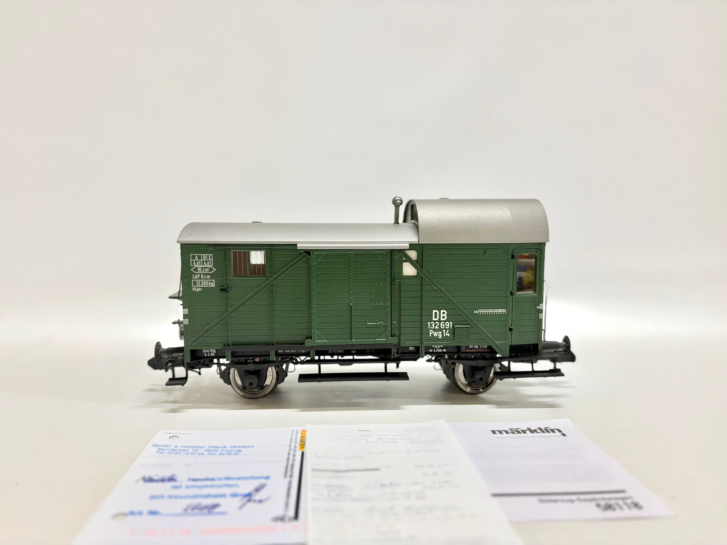 Märklin 58118 Digital Güterzug-Gepäckwagen Pwg14 DB Spur 1