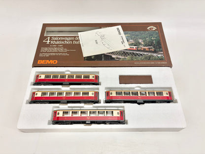 Bemo 3272/2 Wagen-Set Salonwagen RhB H0e