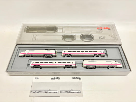 Märklin 3671 Digital ICE Experimental Br 410 001-2 DB AC H0