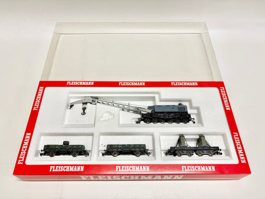Fleischmann 5597 Wagen-Set Kranzug DB H0