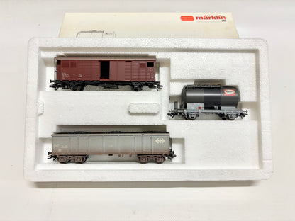 Märklin 48807 Wagen-Set Schweizer Güterwagen SBB AC H0