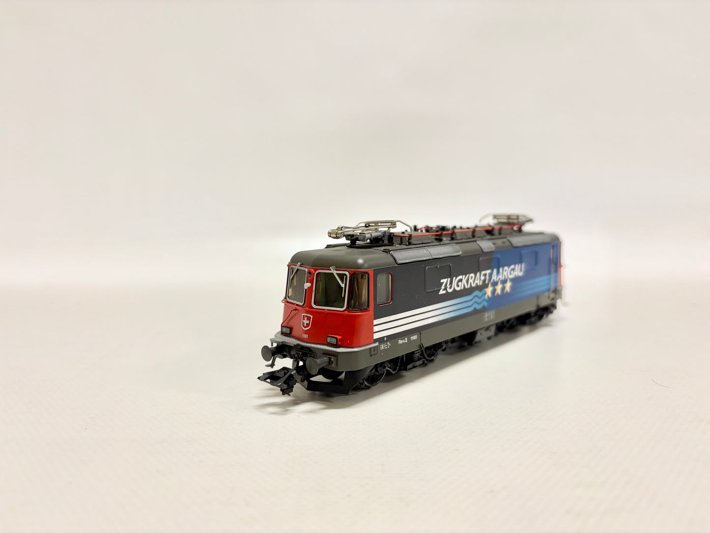 Märklin 37306 Mfx+ Digital & Sound E-Lok Re 4/4 II "Zugkraft Aargau" SBB AC H0
