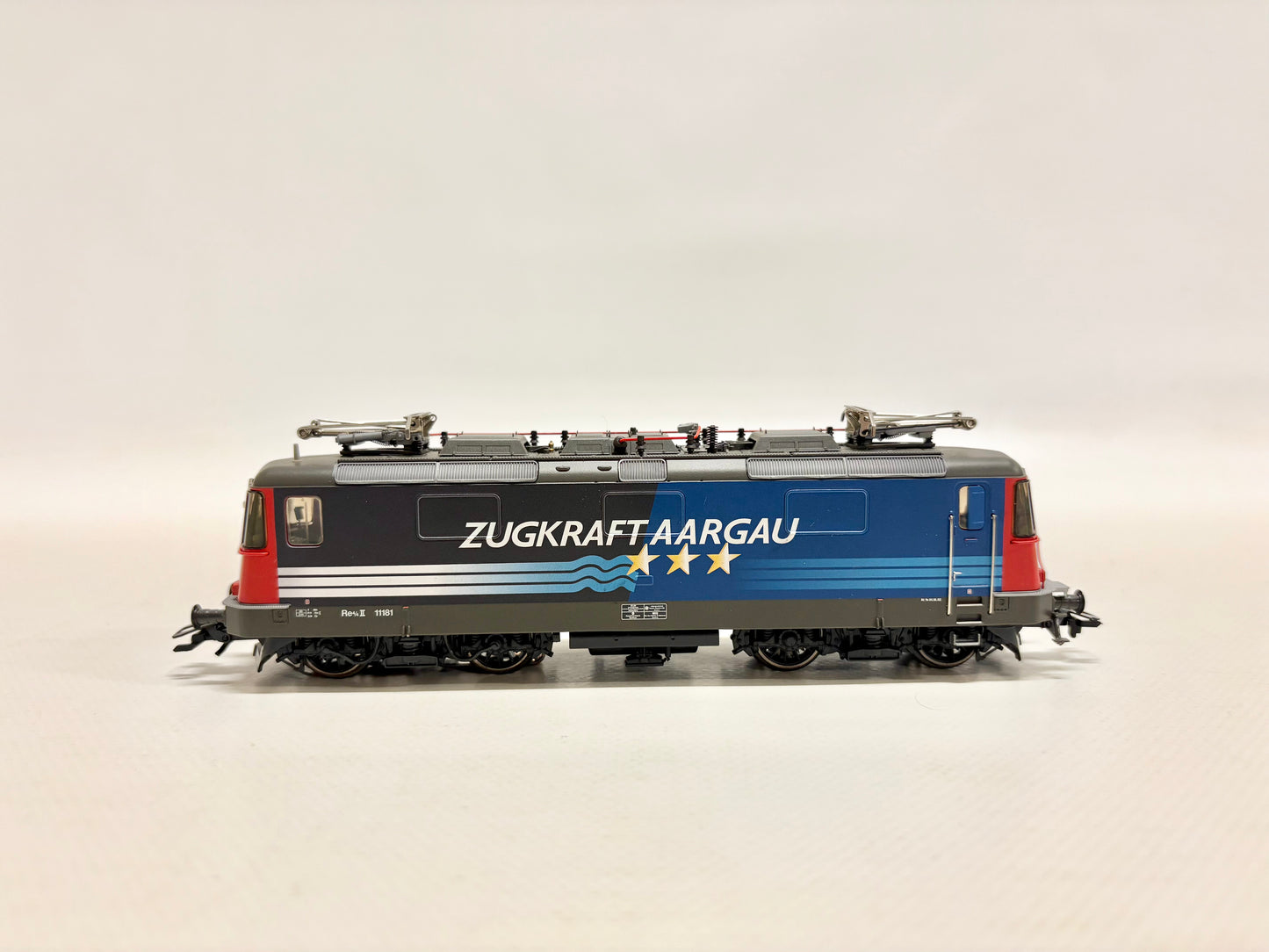 Märklin 37306 Mfx+ Digital & Sound E-Lok Re 4/4 II "Zugkraft Aargau" SBB AC H0