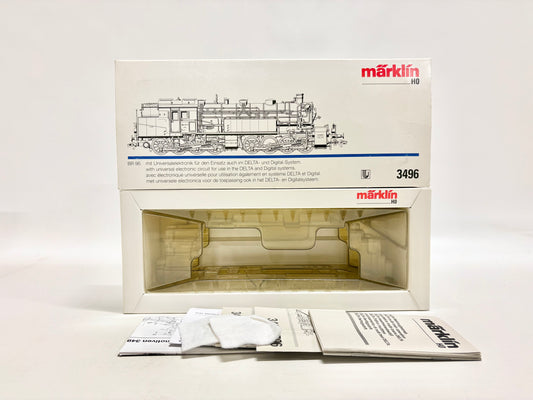 Märklin 3496 Leerkarton Dampflok Br 96 DRG H0