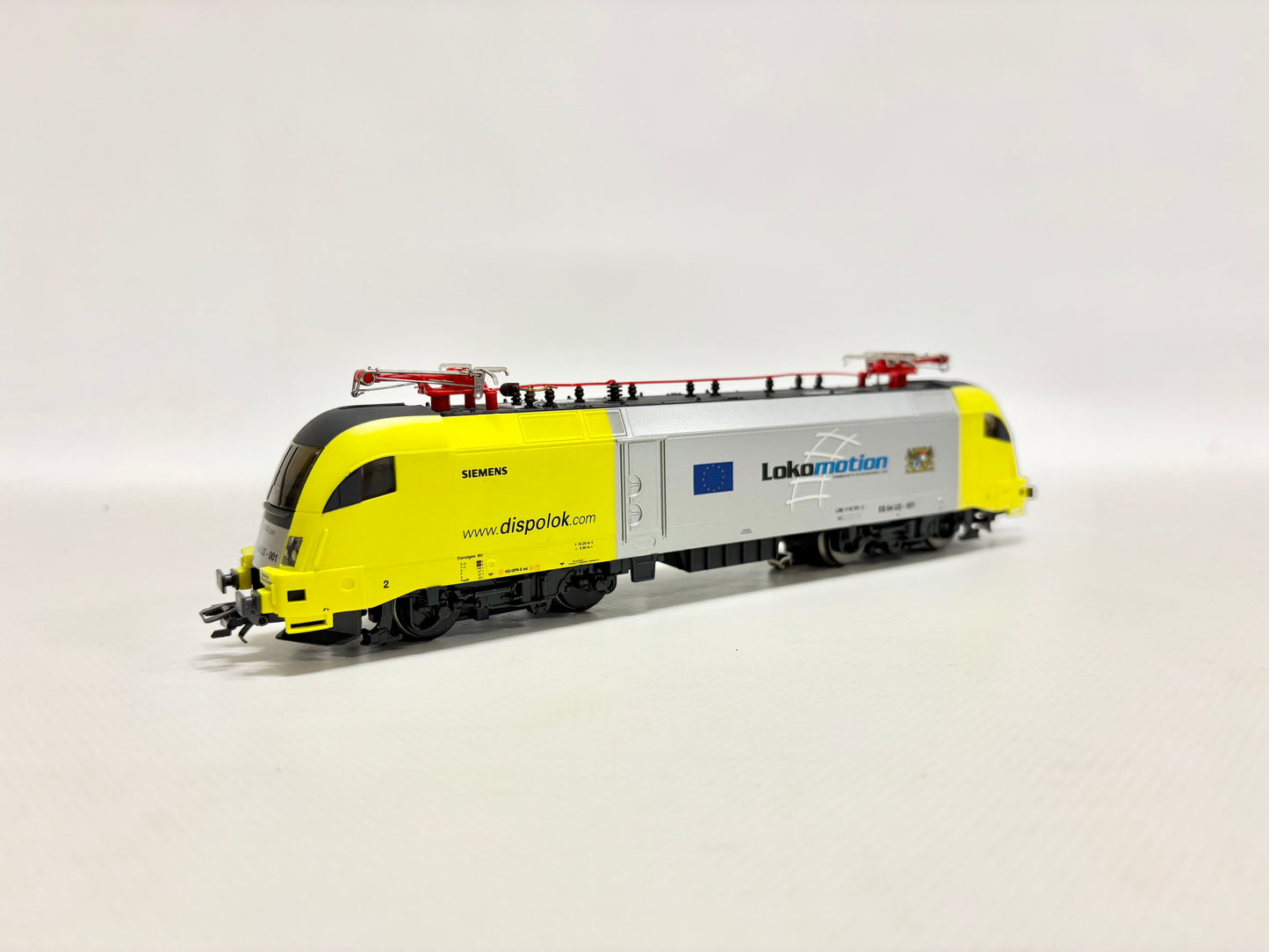 Piko 57216 AC Digital E-Lok Br ES 64 U2-001 Dispolok Lokomotion H0