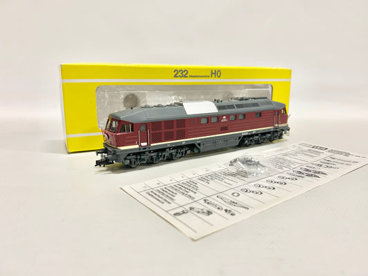 Brawa 0410 DSS Diesellok Br 232 371-5 Ludmilla DR DC H0