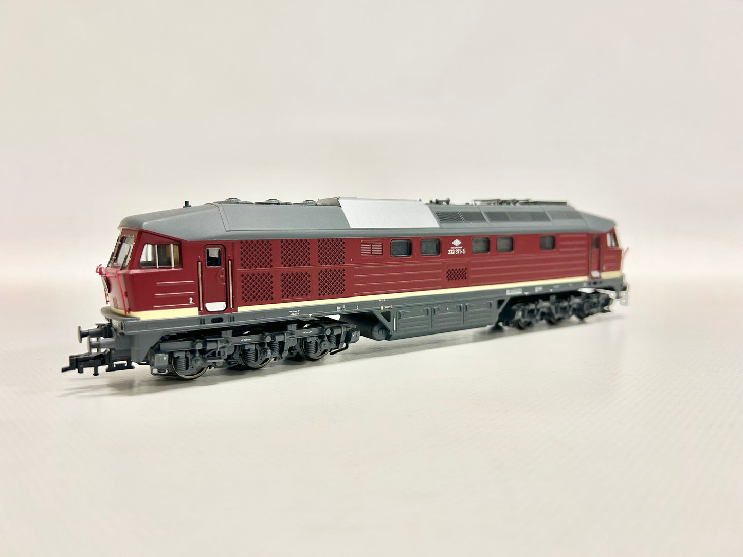 Brawa 0410 DSS Diesellok Br 232 371-5 Ludmilla DR DC H0