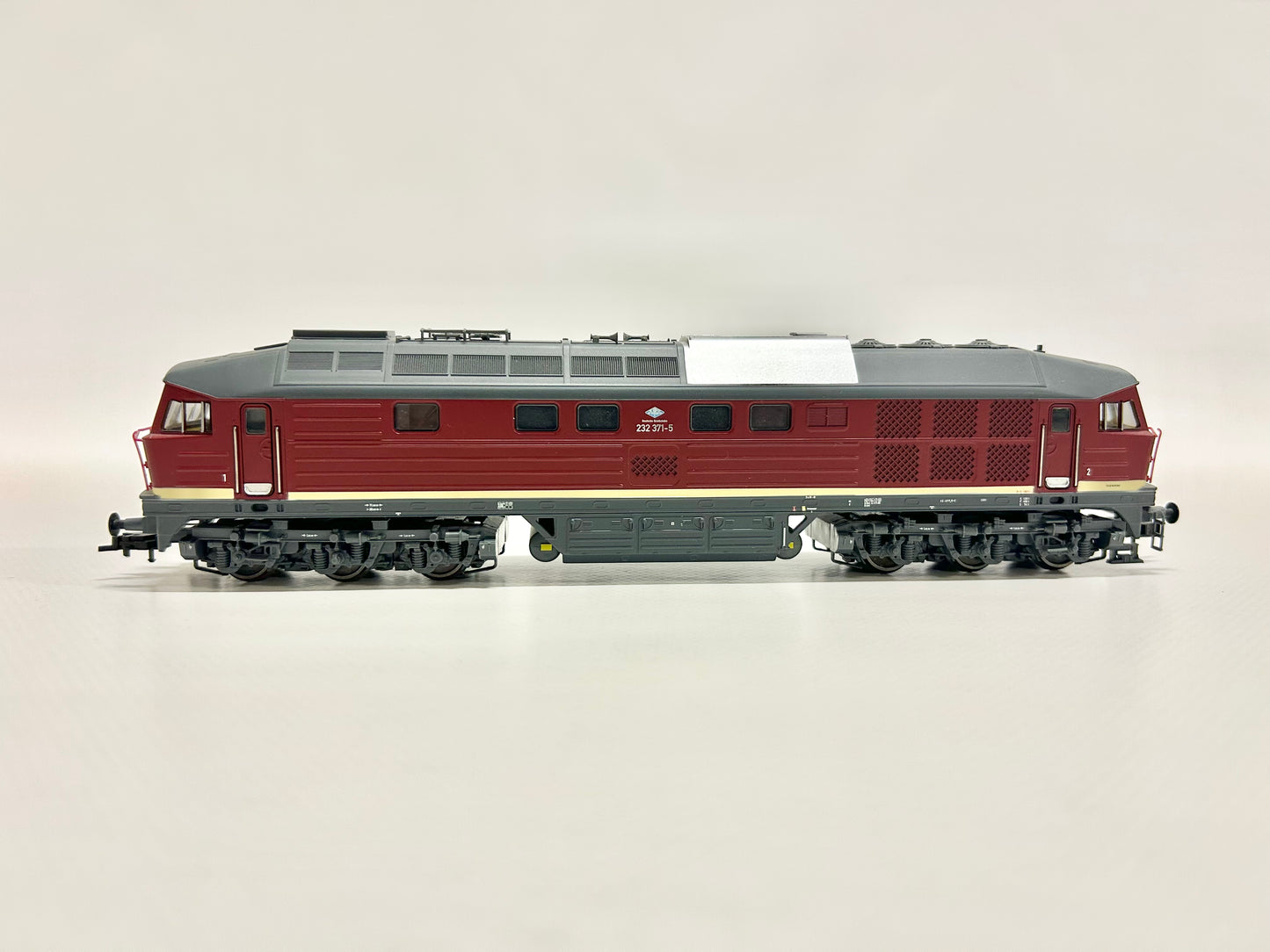 Brawa 0410 DSS Diesellok Br 232 371-5 Ludmilla DR DC H0