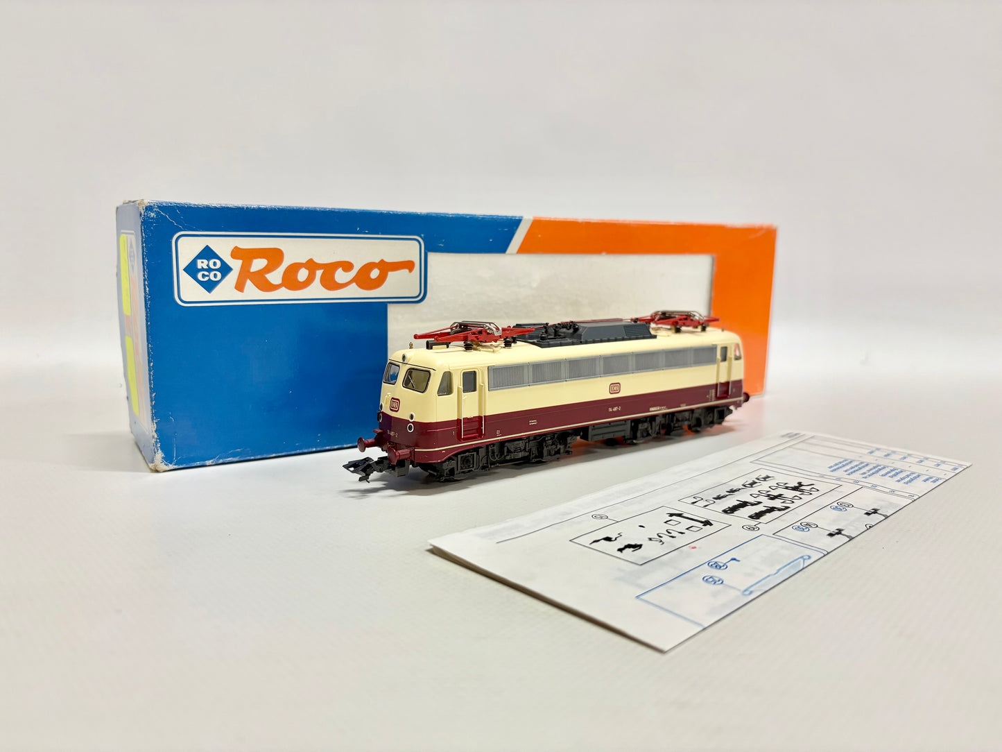 Roco 43919 AC Digital E-Lok Br 114 487-2 DB H0