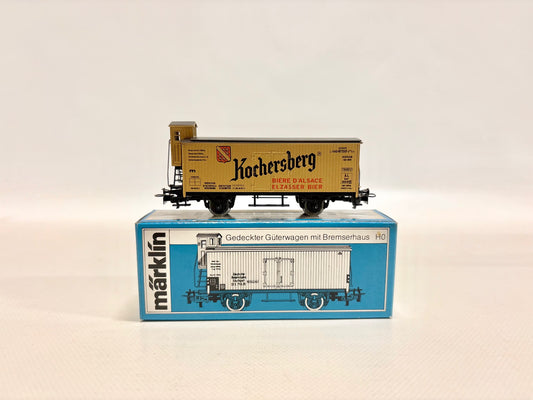 Märklin 4680 SoMo "Kochersberg" Güterwagen mit Bremserhaus AC H0